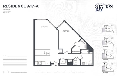 1 bed, 1 bath, $2,235