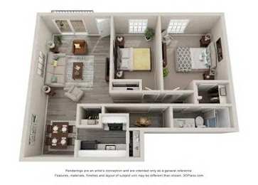 3 beds, 2 baths, 1,200 sqft, $1,800