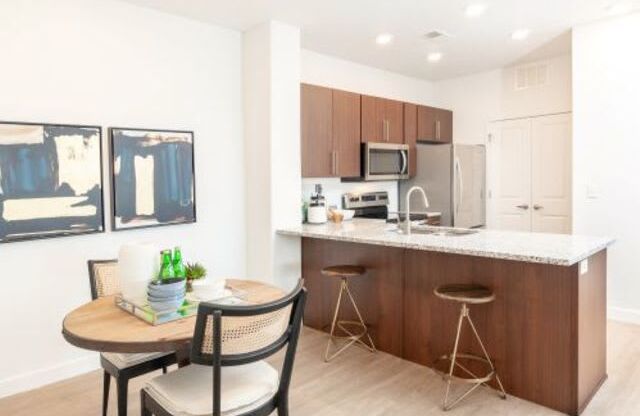 Open Kitchen and Dining Area