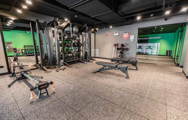 High-Tech Fitness Center at 21 E Chestnut, Chicago, IL, 60611