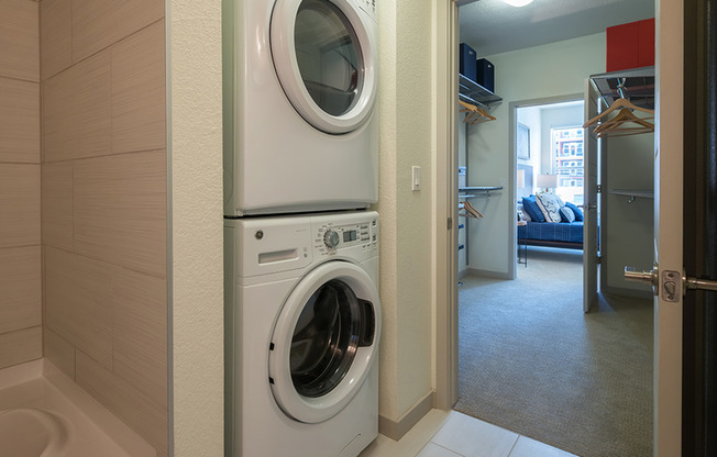 Convenience of in home washer and dryer