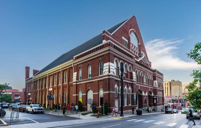 Just blocks away from the legendary Ryman Auditorium—live music and Nashville history are always within reach.