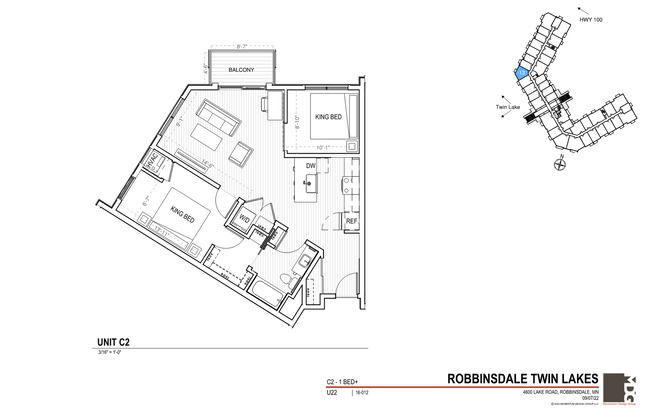 1 bed, 1 bath, 841 sqft, $1,995, Unit 313