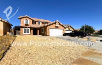 5 beds, 3 baths, $2,600