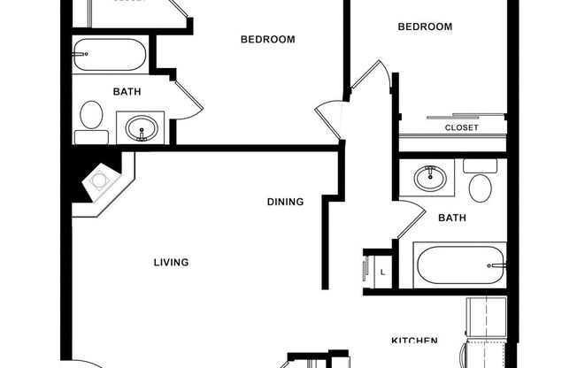 1 bed, 1 bath, 676 sqft, $1,395