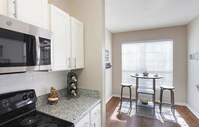 Kitchen renovations include granite countertops and stainless steel appliances (Signature Series)