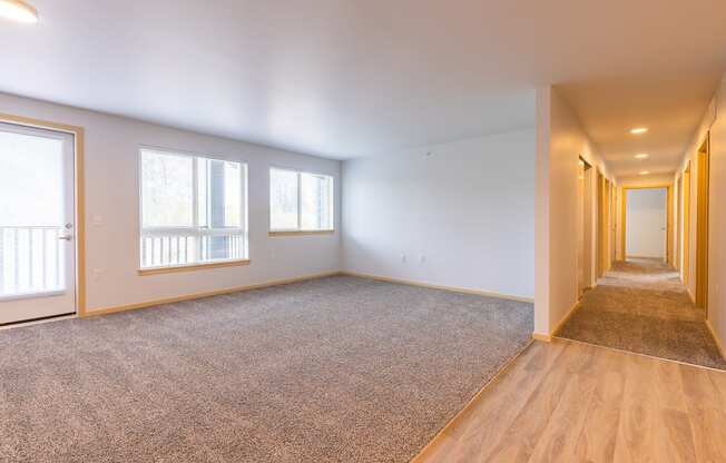 Living Room and a hallway