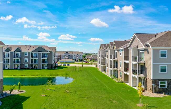Lush Green Outdoor Spaces at The Reserve at Destination Pointe, Grimes, 50111