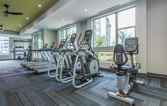 State Of The Art Berewick Pointe Fitness Center in Charlotte, NC Rental Homes