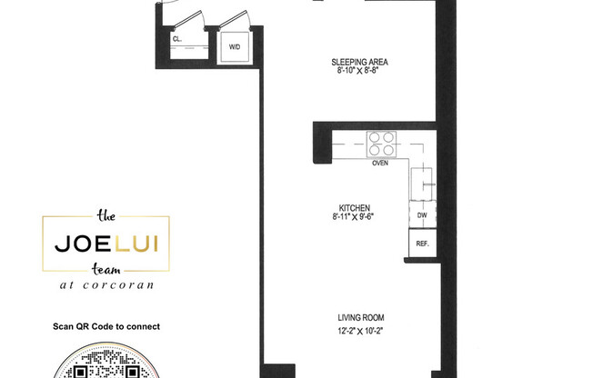 Studio, 1 bath, 566 sqft, $6,995, Unit N11E