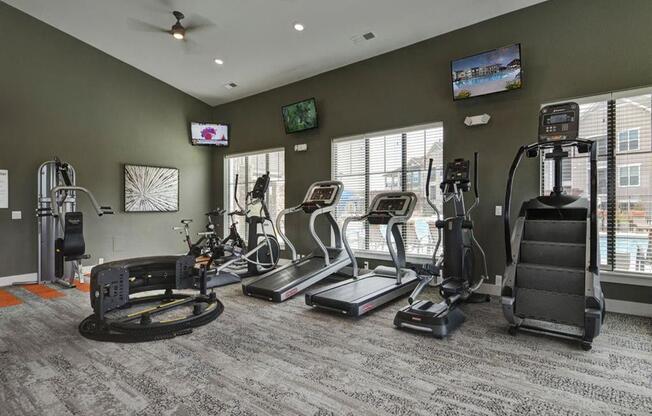 Fully Equipped Fitness Center at Watermark at Harvest Junction, Longmont