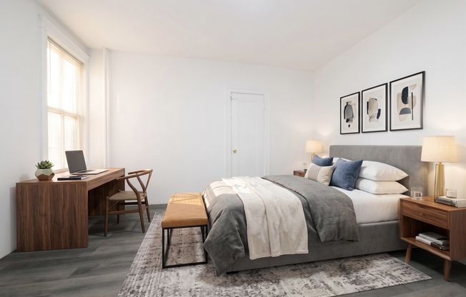 2 beds, 1 bath, $6,400, Unit 2B