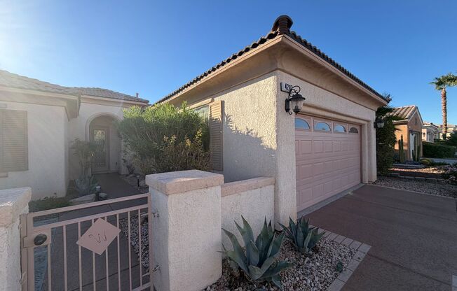 Fantastic single-story home in a premier age-restricted, gated golf community in Summerlin!