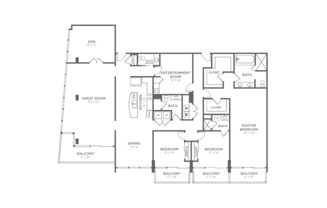 3 beds, 3.5 baths, 3,218 sqft, $11,675