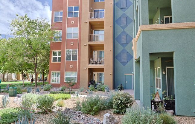Highly upgraded 2-bedroom condo in the desirable Manhattan Condos Guard Gated Community!