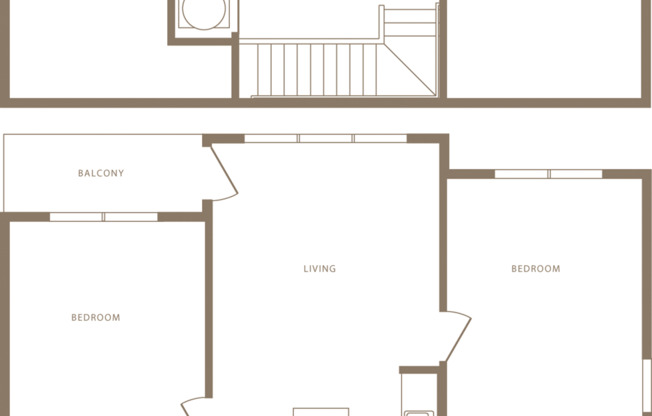 2 beds, 2 baths, 1,144 sqft, $2,725, Unit 1407