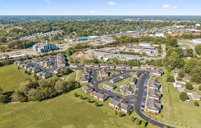 Aerial View of Legacy Village