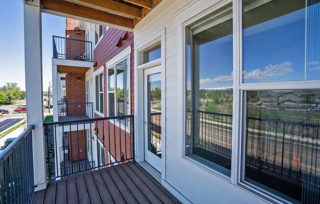 Building with glasses at Heritage at Church Ranch 55+ Apartments, Westminster 