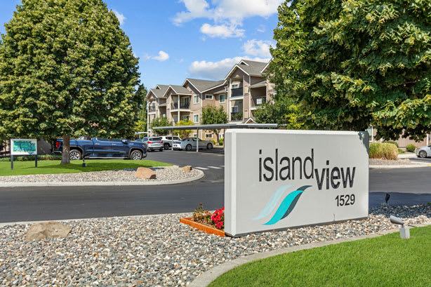 Island View Sign