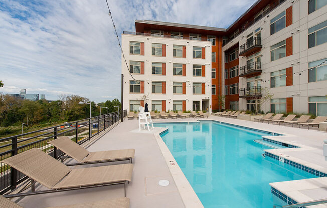 Swimming Pool at Highgate At The Mile Apartments in McLean, VA 22102