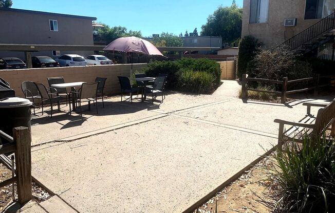 Charming Courtyard Living in El Cajon | Private Patio Options + Walkable Location
