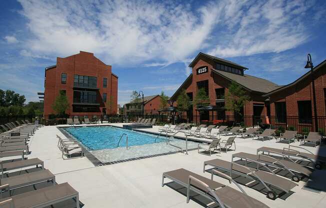 Tanning Ledge at Hayden Lofts Apartments, Dublin, Ohio