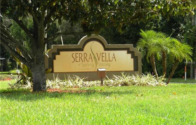 2 Bed/1 Bath, Ground Floor unit at Serravella at Spring Valley! AVAILABLE NOW!