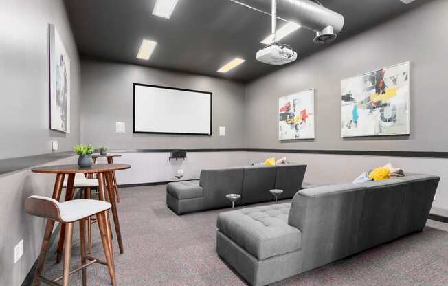 Community Movie Theatre at Mosaic on the River Apartments, Richland, Washington