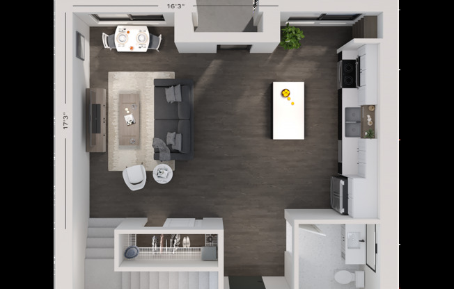 2 beds, 1.5 baths, 1,246 sqft, $3,095, Unit 101