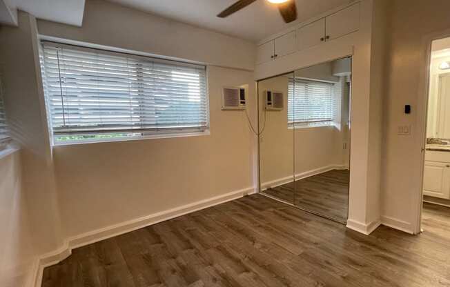 Apartment for rent in Honolulu with large bedroom