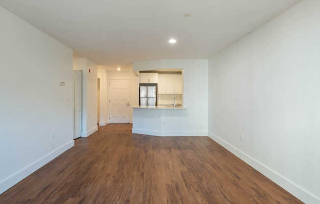 Living Room with Hard Surface Flooring