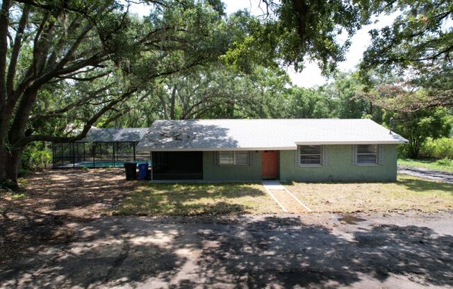 3 Bedroom - 1 Bath - 1 Acre - Pool Home