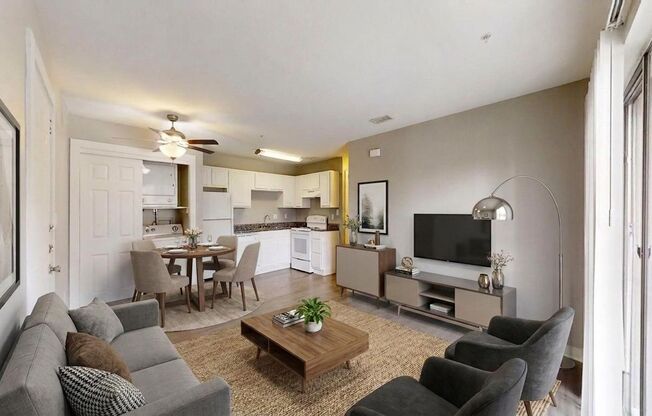 2 beds, 1 bath, 745 sqft, $1,100