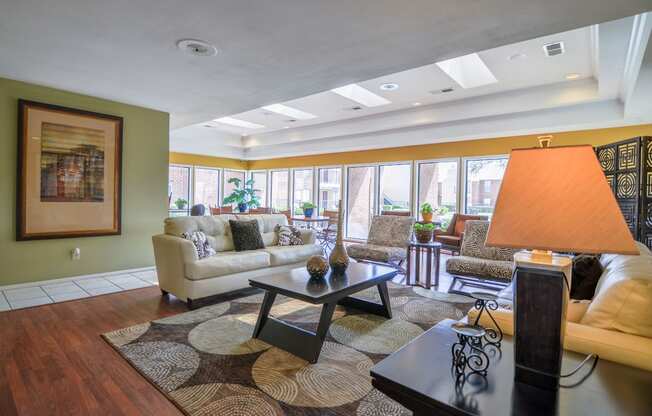 Wildflower Resident Lounge Midland Texas Apartment