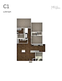 3 beds, 2 baths, 1,304 sqft, $1,399