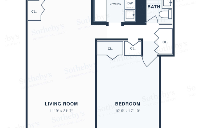 1 bed, 1 bath, 750 sqft, $5,695, Unit 11S