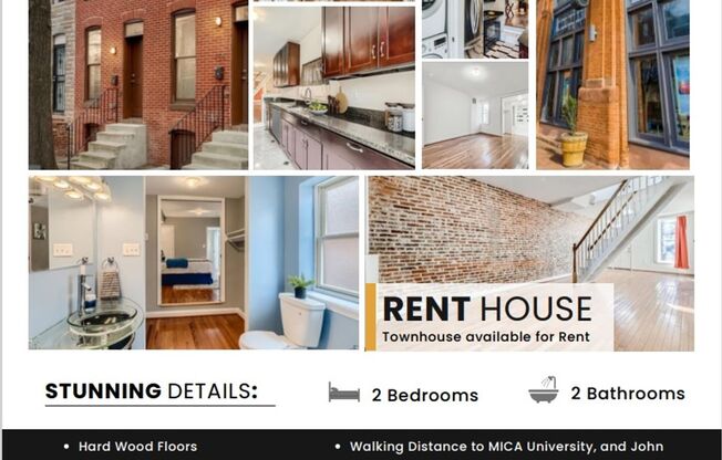 TWO BEDROOM TWO BATHROOM TOWNHOUSE AVAILABLE FOR SEPT 1ST MOVE-IN!!!!