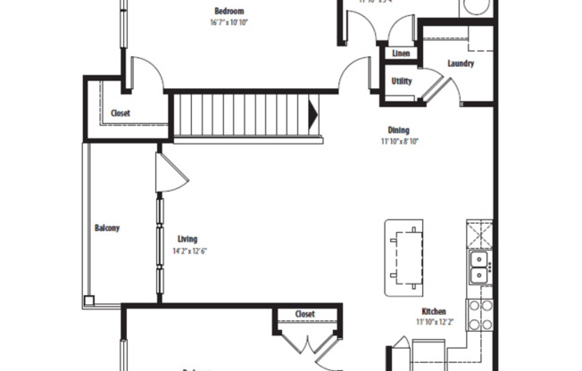 2 beds, 2 baths, 1,186 sqft, $1,620