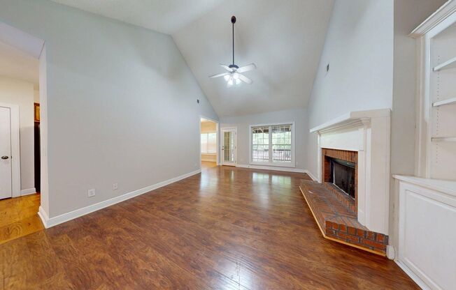 One Level 4 Bedroom Brick Home on N. College St