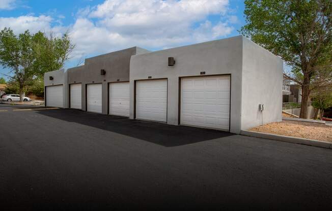 Garages at The Bluffs at Tierra Contenta Apartments