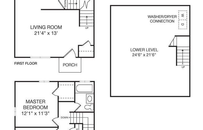 3 beds, 1 bath, 1,462 sqft, $1,840, Unit R107