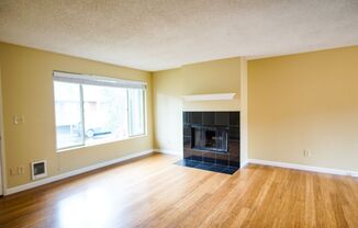 $500 OFF!! Two-Bedroom with Wood-Burning Fireplace, Balcony, & More!