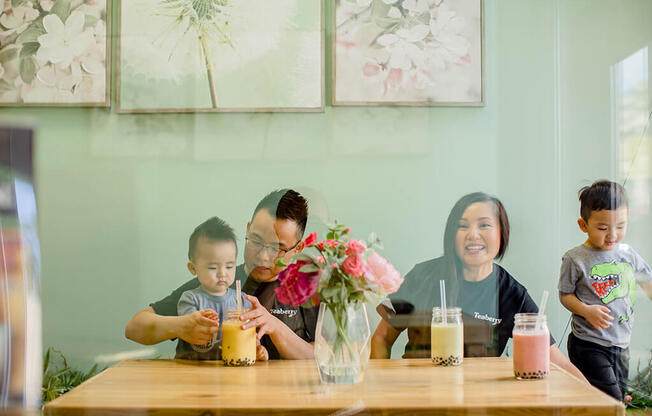 Family at The Landing at 1001 NP, Fargo, ND 58102