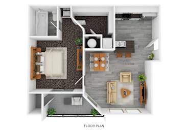 1 bed, 1 bath, 600 sqft, $1,170