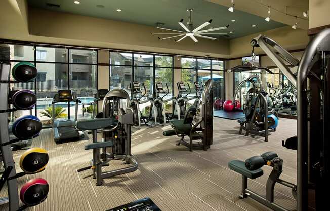 fitness center