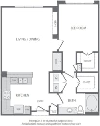 1 bed, 1 bath, 873 sqft, $2,269