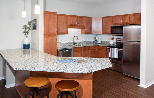 Granite Slab Countertops at Waterstone Place at Waterstone Place in Minnetonka, MN 55305