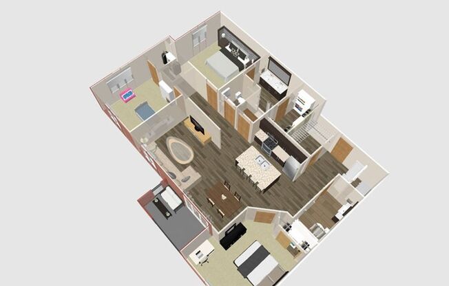 3 beds, 2.5 baths, 1,503 sqft, $2,880, Unit 104-200