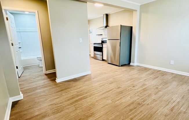 Two bedroom, one bath duplex in Burlington