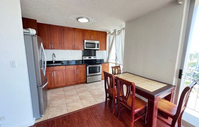 Hale O Kalani Towers - 1702 Kewalo St. #804. 2 bed 1 bath 1 parking available now!